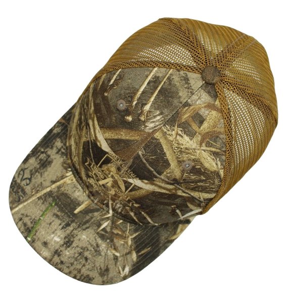 California Water Fowl Association 75yr 1945 2020 Camouflage Snapback Trucker Hat - Picture 8 of 10